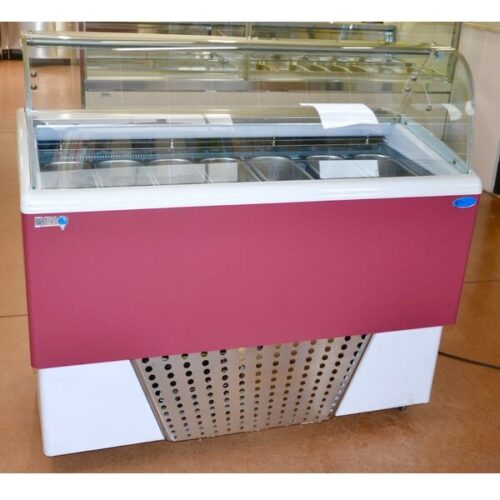 BRIO italy gelato showcase Ital Proget ice cream showcase tủ trưng bày kem ý 6 7 9 8 12 14 trays