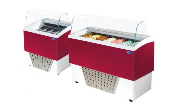 BRIO italy gelato showcase Ital Proget ice cream showcase tủ trưng bày kem ý 6 7 9 8 12 14 trays (2)